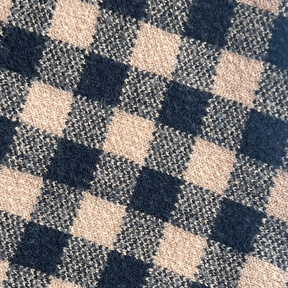 Zara Baby Knitwear Plaid Checkered Poncho - Picture 5 of 10